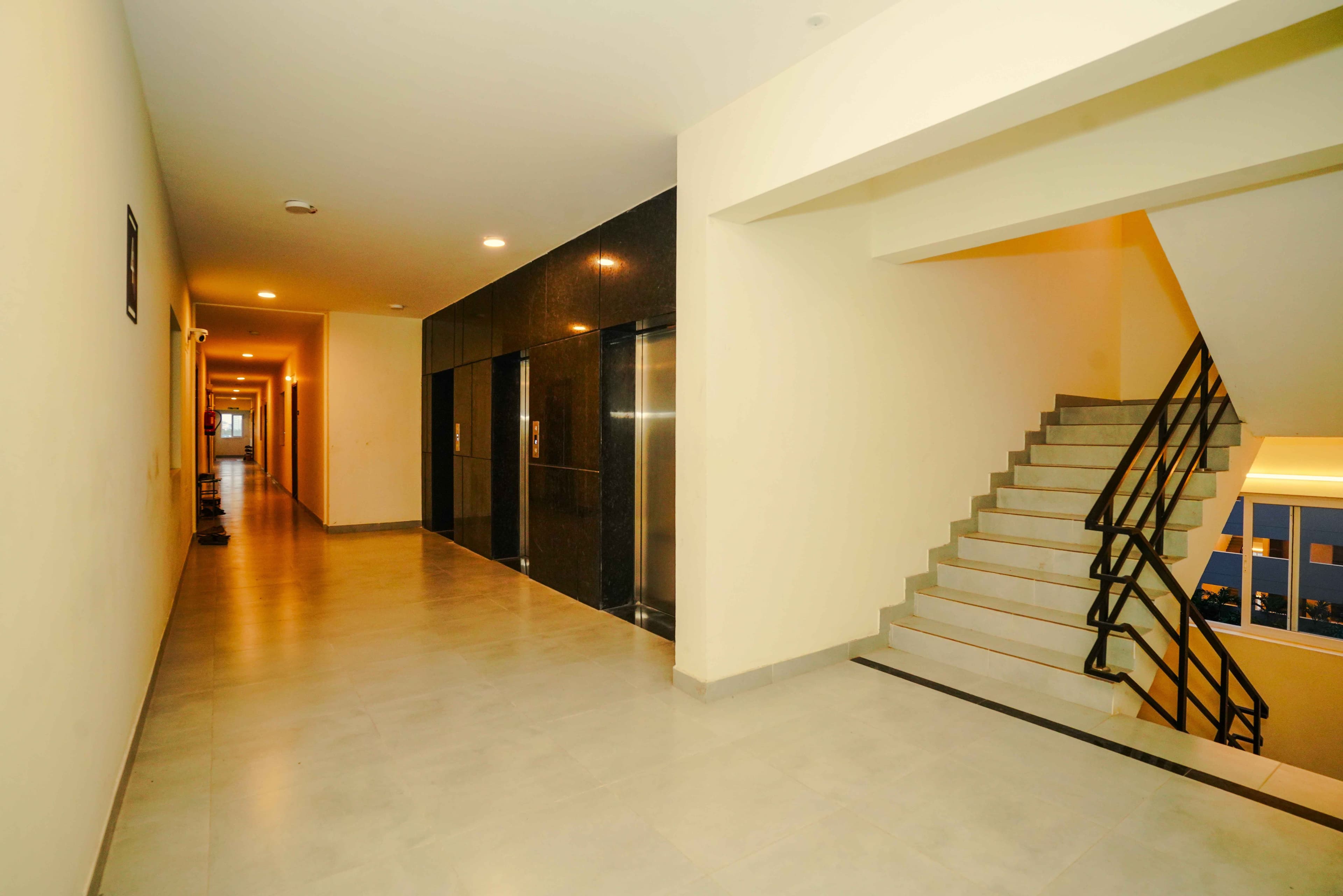 Reception area at the residence