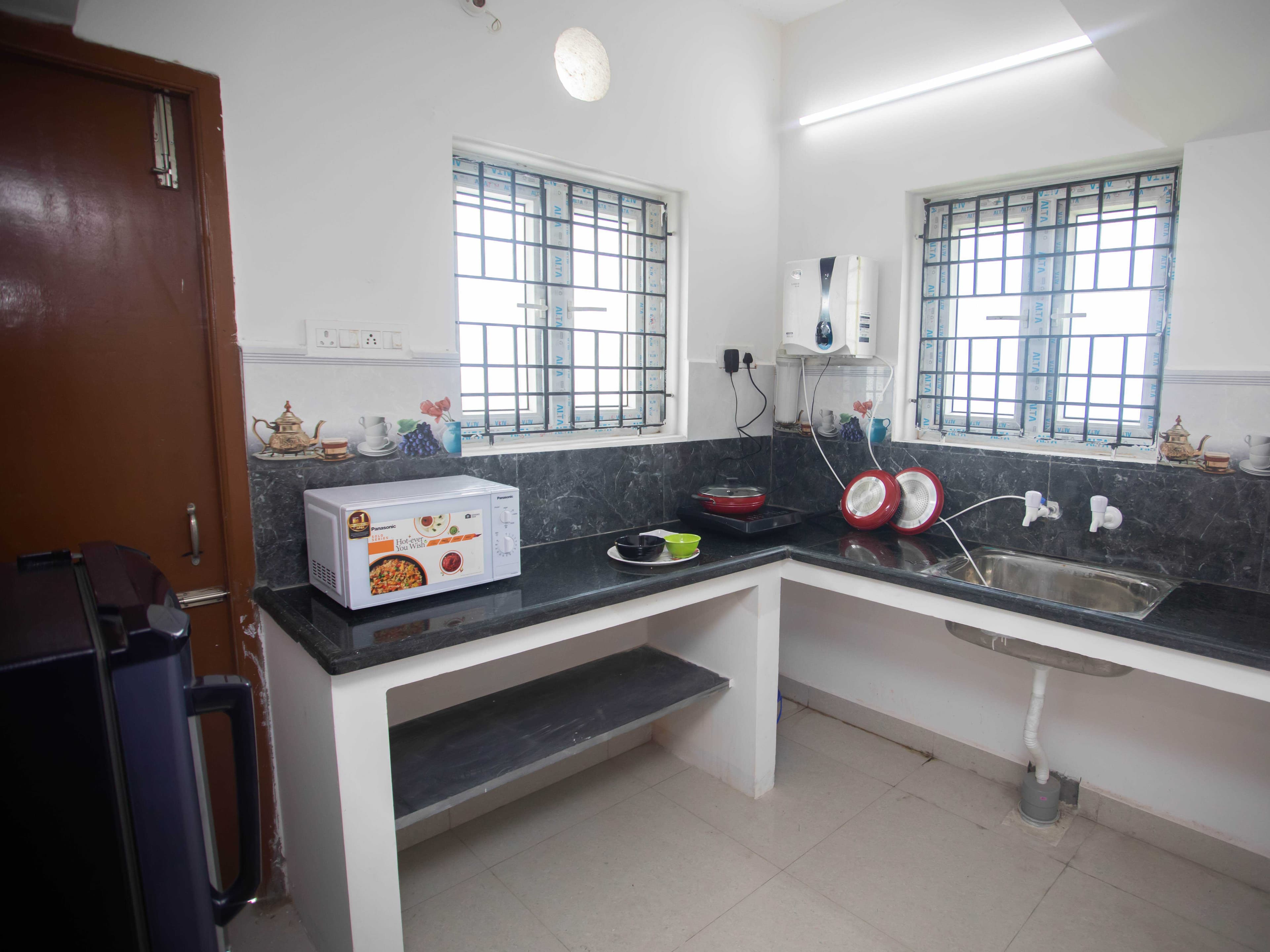 Equipped shared kitchen at Zolo Dreamtown