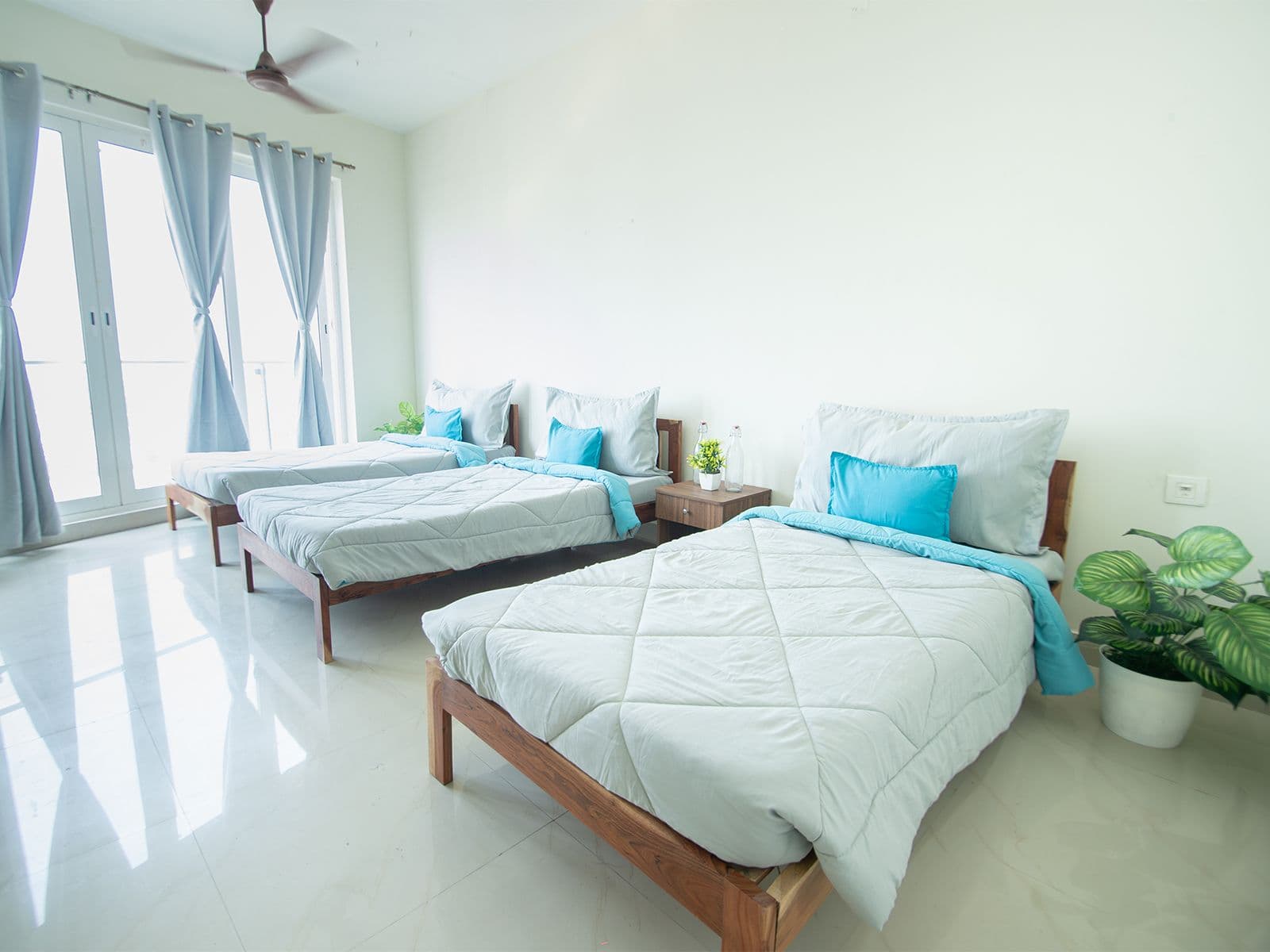 Furnished triple-sharing room at Zolo Mayfield